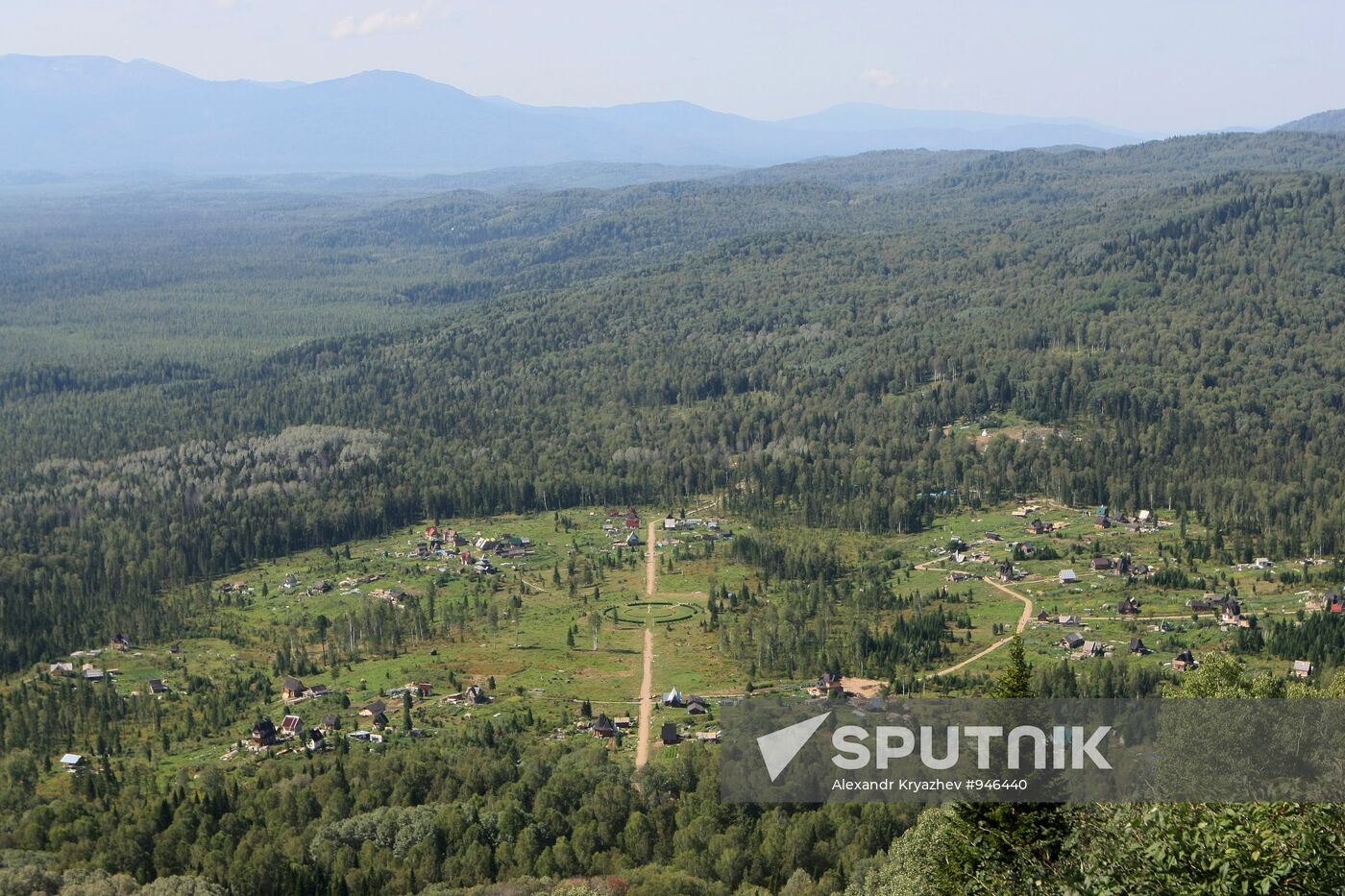 "Vissarion Community" in Krasnoyarsk region