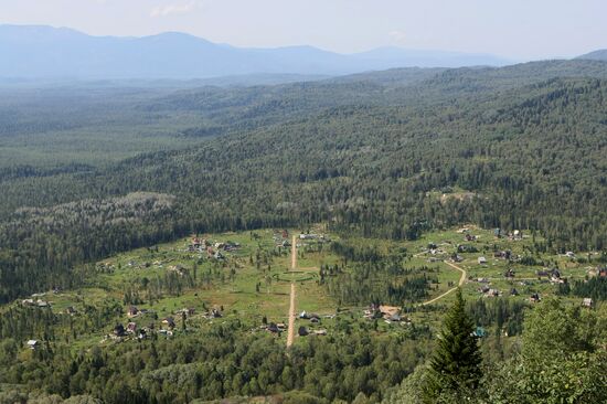 "Vissarion Community" in Krasnoyarsk region