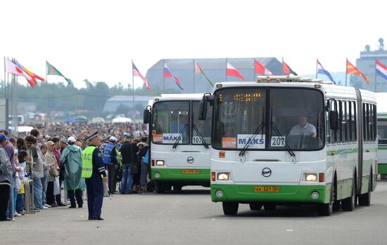 MAKS-2011 10th International Aviation and Space Show. Day 5