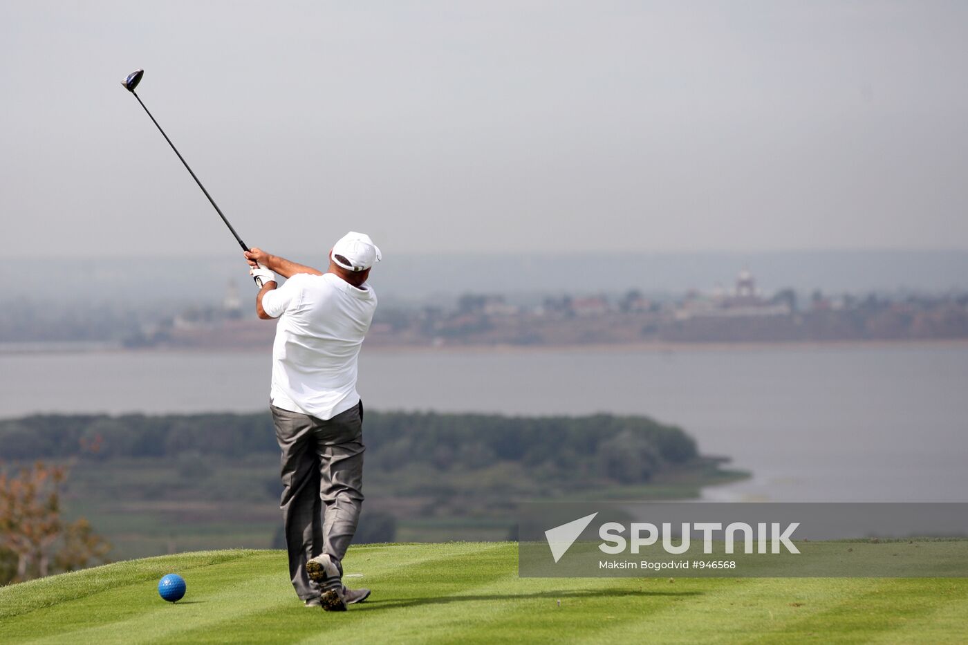 Golf. Charity tournament for Cup of Tatarstan's President
