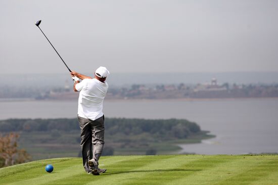 Golf. Charity tournament for Cup of Tatarstan's President