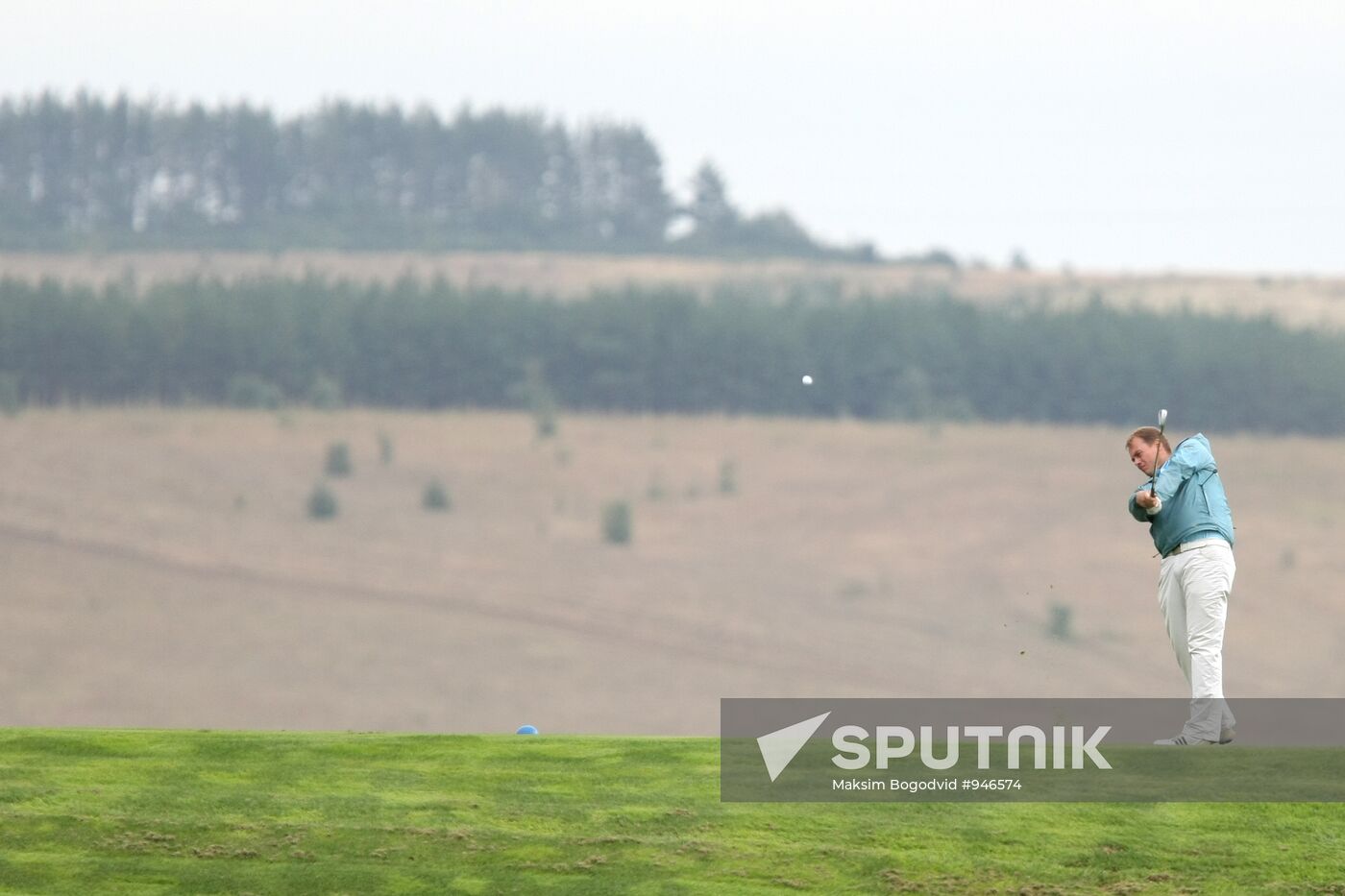 Golf. Charity tournament for Cup of Tatarstan's President