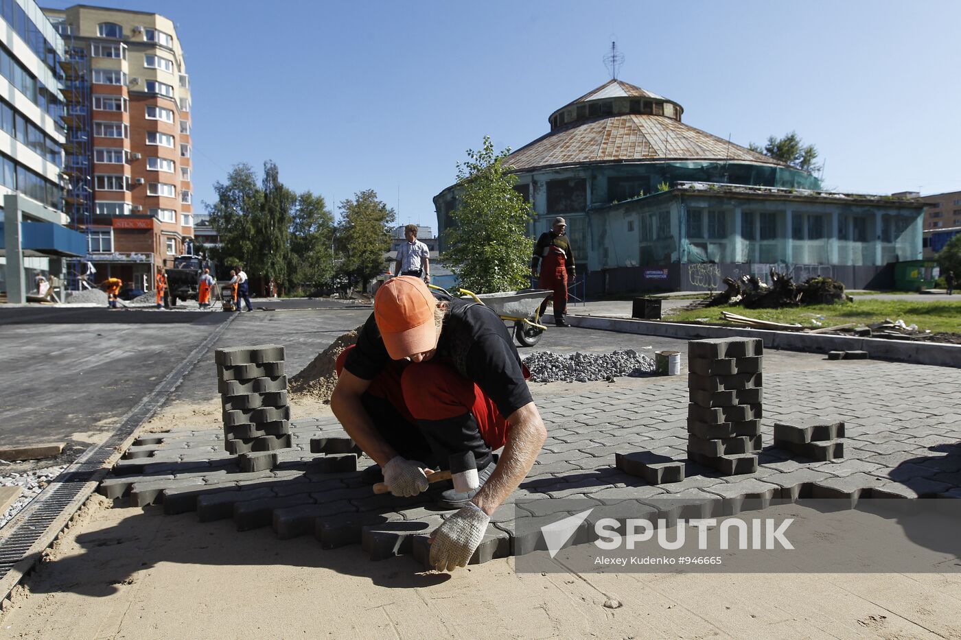 Russian cities. Archangelsk