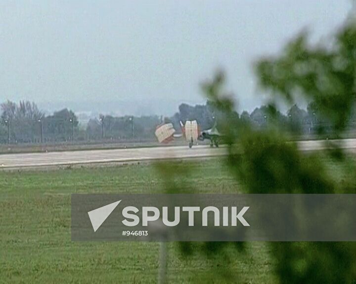 T-50 fighter fails to take off at MAKS-2011 air show