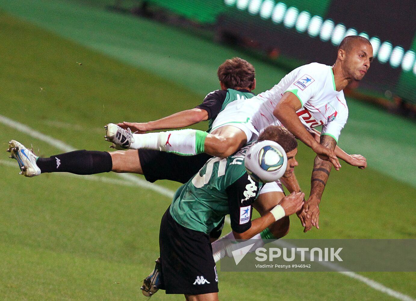 Russian Football Premier League. Lokomotiv vs. Krasnodar