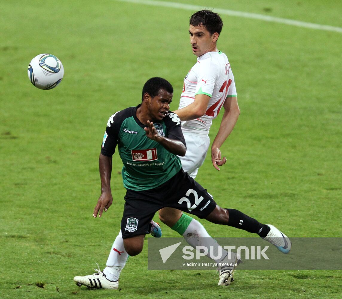 Russian Football Premier League. Lokomotiv vs. Krasnodar