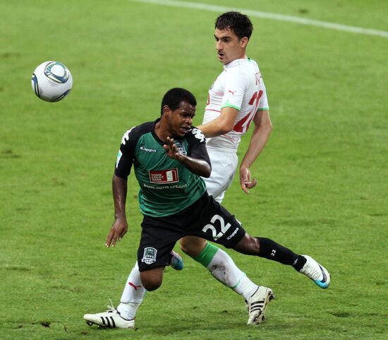 Russian Football Premier League. Lokomotiv vs. Krasnodar