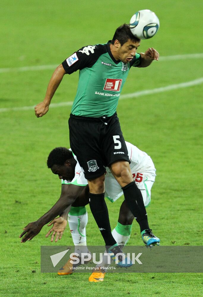 Russian Football Premier League. Lokomotiv vs. Krasnodar