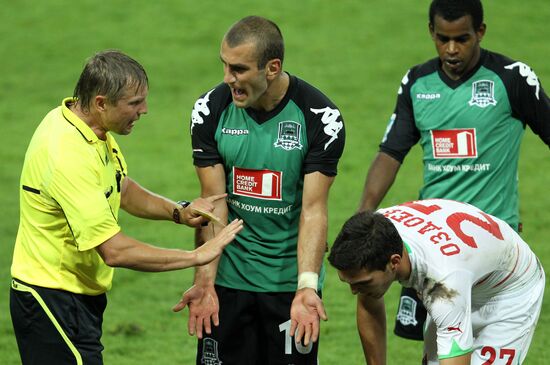 Russian Football Premier League. Lokomotiv vs. Krasnodar