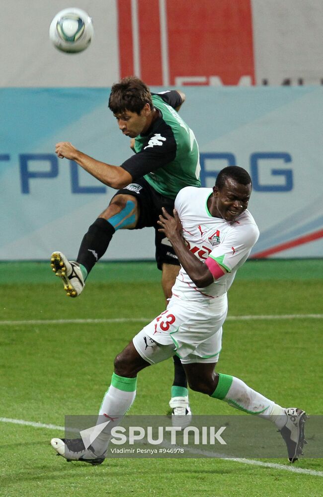 Russian Football Premier League. Lokomotiv vs. Krasnodar