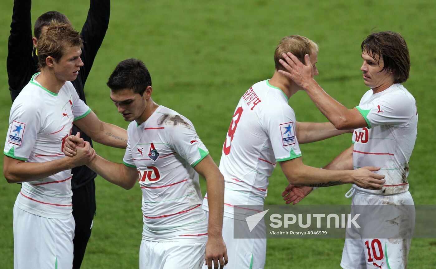 Russian Football Premier League. Lokomotiv vs. Krasnodar