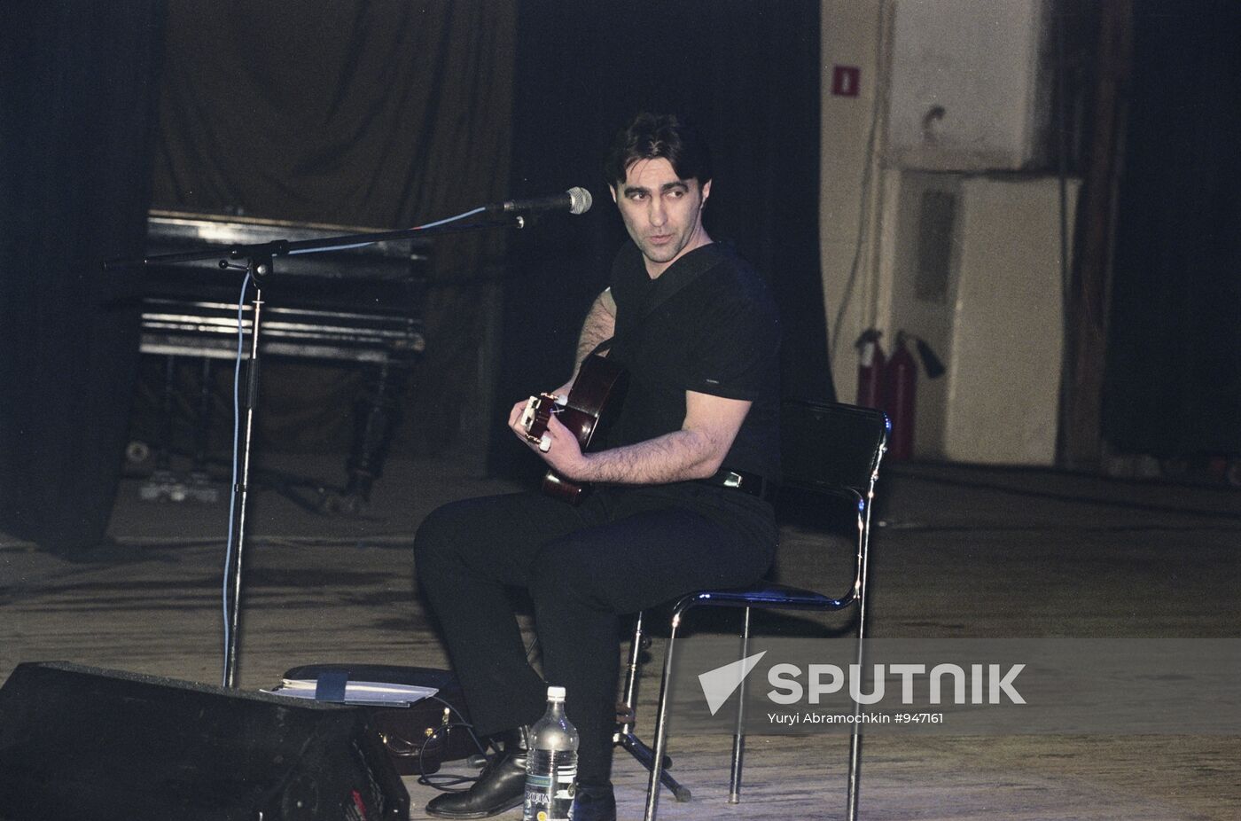 Rock musician Vyacheslav Butusov