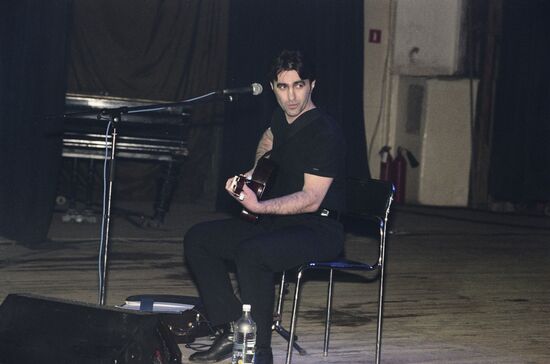 Rock musician Vyacheslav Butusov