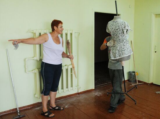 Preparations for new school year in Veliky Novgorod