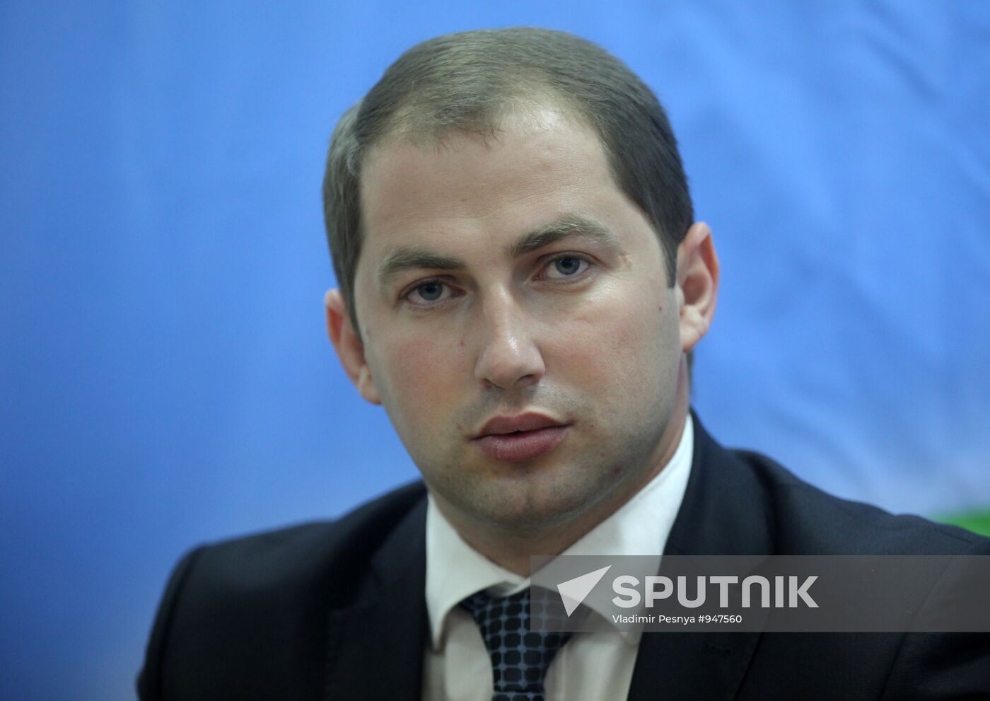 Abkhaz Ambassador to Russia Igor Akhba holds press conference