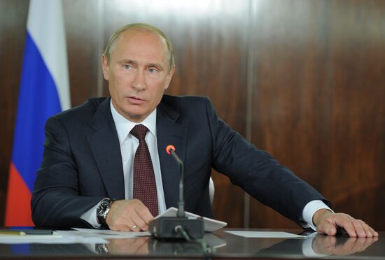 Vladimir Putin chairs All-Russian People's Front council meeting