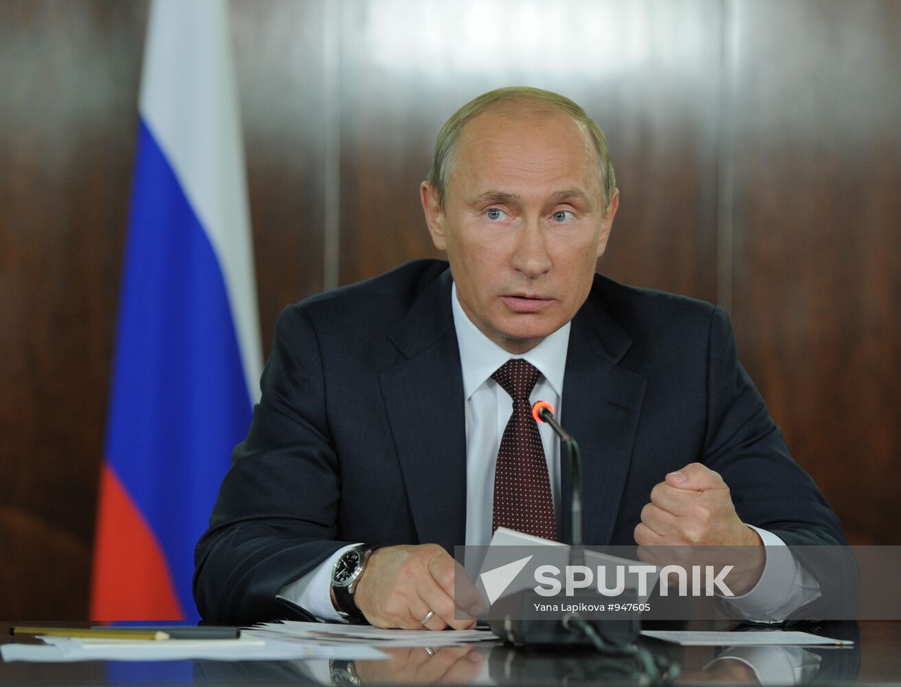 Vladimir Putin chairs All-Russian People's Front council meeting