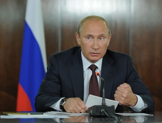 Vladimir Putin chairs All-Russian People's Front council meeting