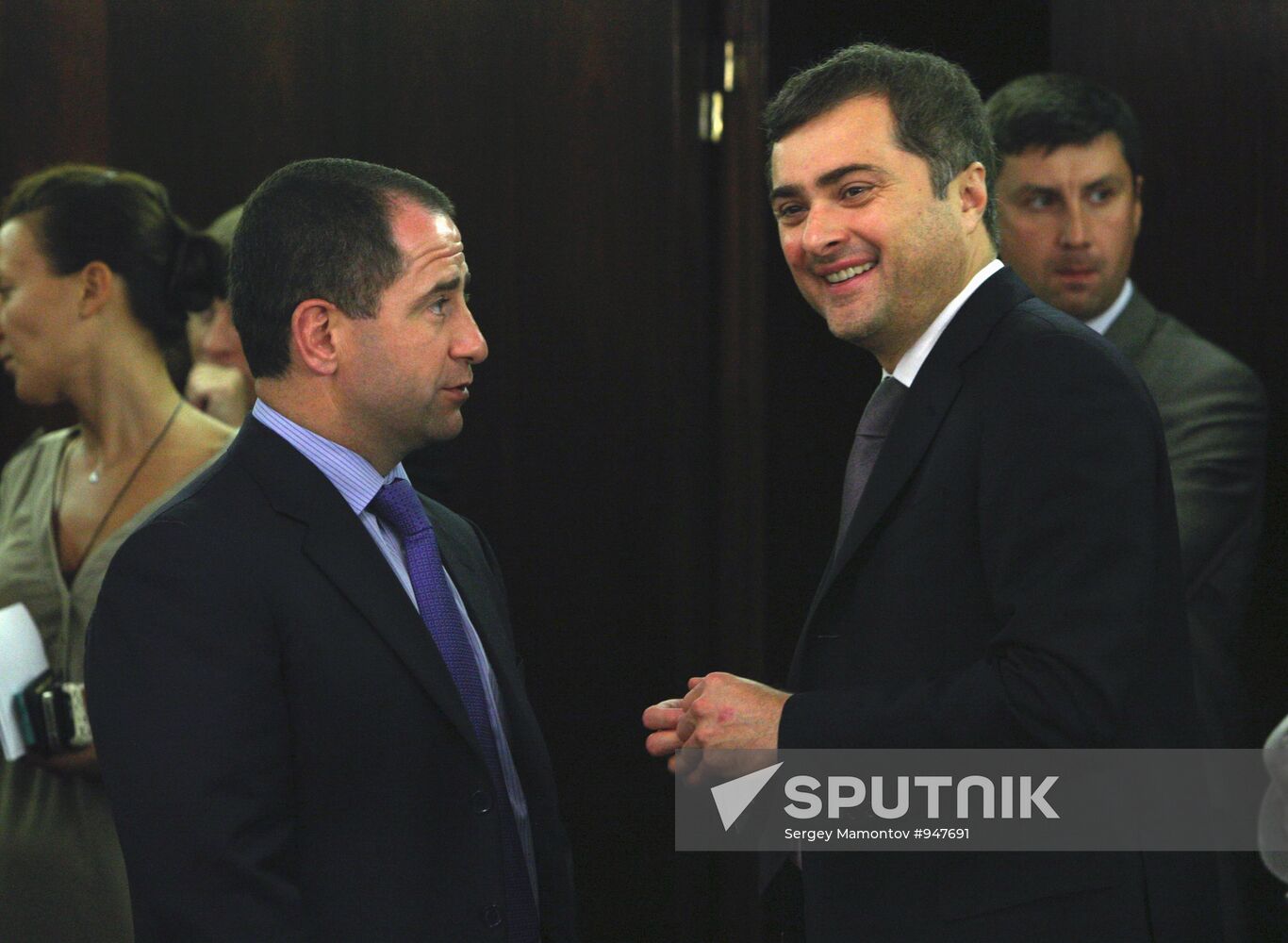 Mikhail Babich and Vladislav Surkov