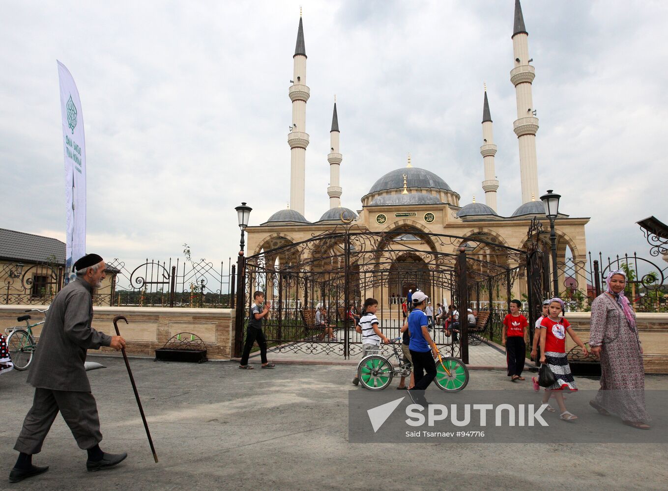 Sultan Delimkhanov Mosque in Chechnya