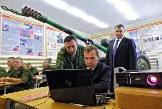 Dmitry Medvedev's working visit to Siberian Federal District
