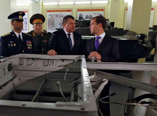 Dmitry Medvedev's working visit to Siberian Federal District