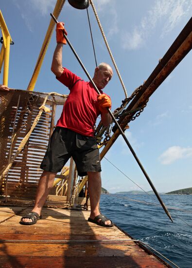 Hunting for sharks in Primorye