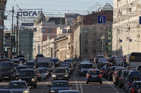 Advertising banners removed from Moscow streets