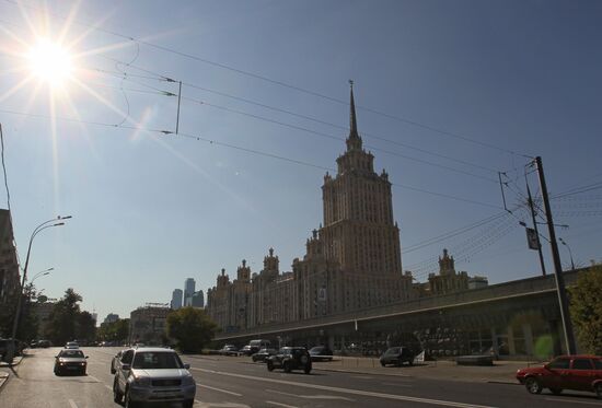 Advertising banners removed from Moscow streets