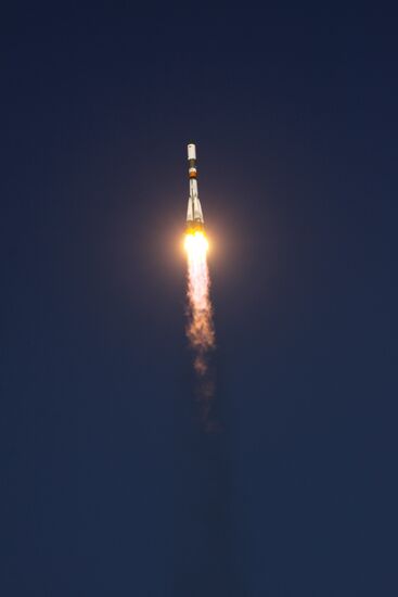 Russia's Progress M-12M cargo spacecraft launched from Baikonur