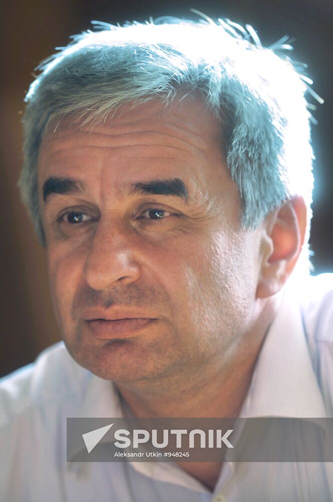 Abkhazian presidential candidate Raul Khadzhimba