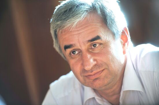Abkhazian presidential candidate Raul Khadzhimba
