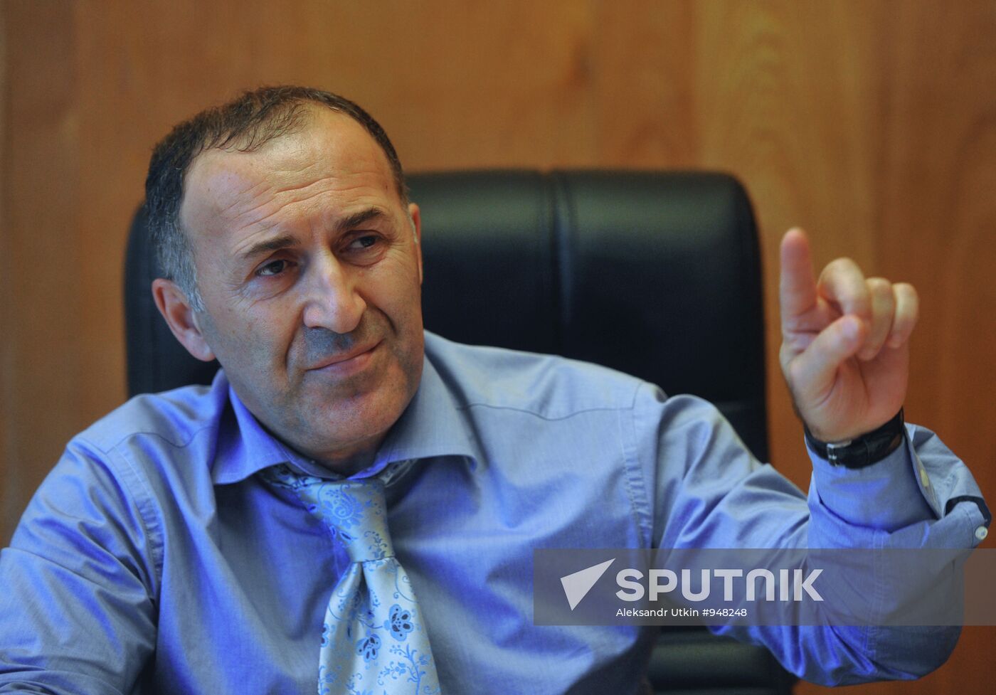 Head of Abkhazian Central Election Commission Batal Tabagua