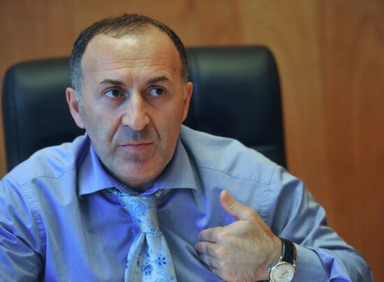 Head of Abkhazian Central Election Commission Batal Tabagua