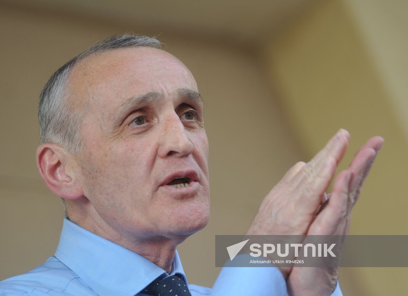 Abkhazian presidential candidate Alexander Ankvab