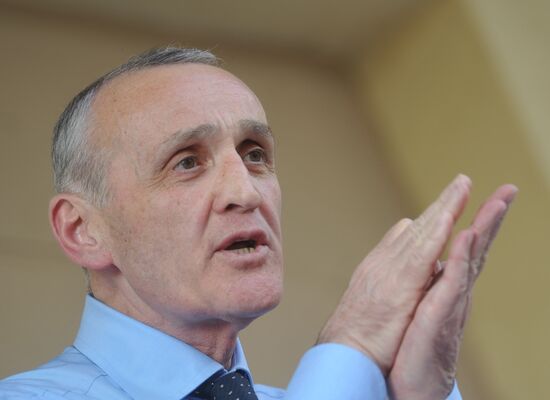 Abkhazian presidential candidate Alexander Ankvab