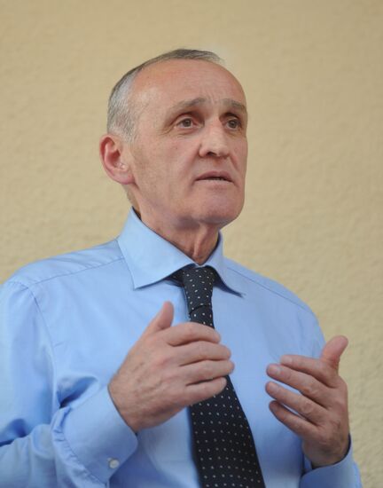 Abkhazian presidential candidate Alexander Ankvab