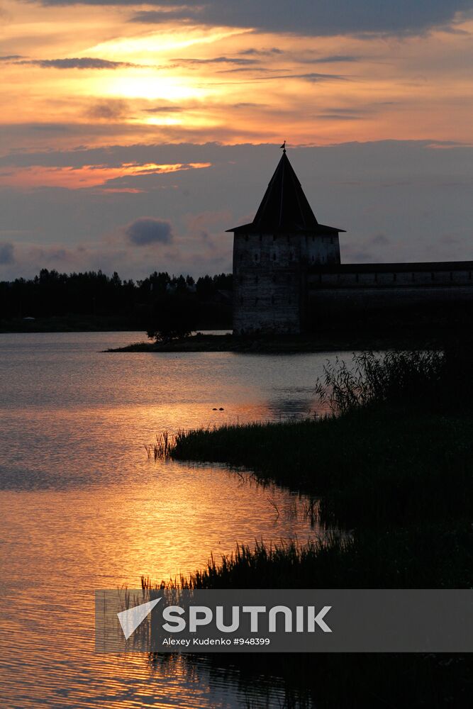 View of Kirill-Belozersky Monastery