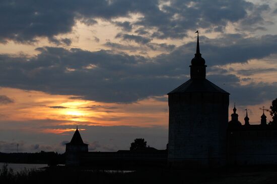 View of Kirill-Belozersky Monastery