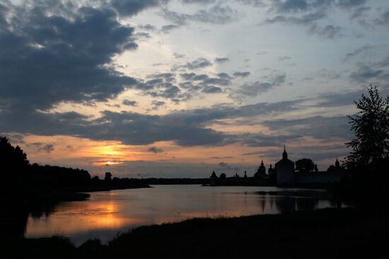 View of Kirill-Belozersky Monastery