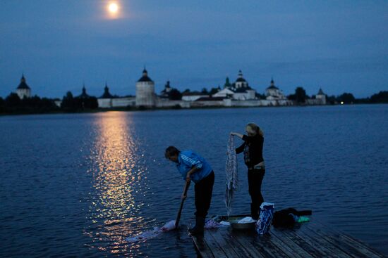 View of Kirill-Belozersky Monastery