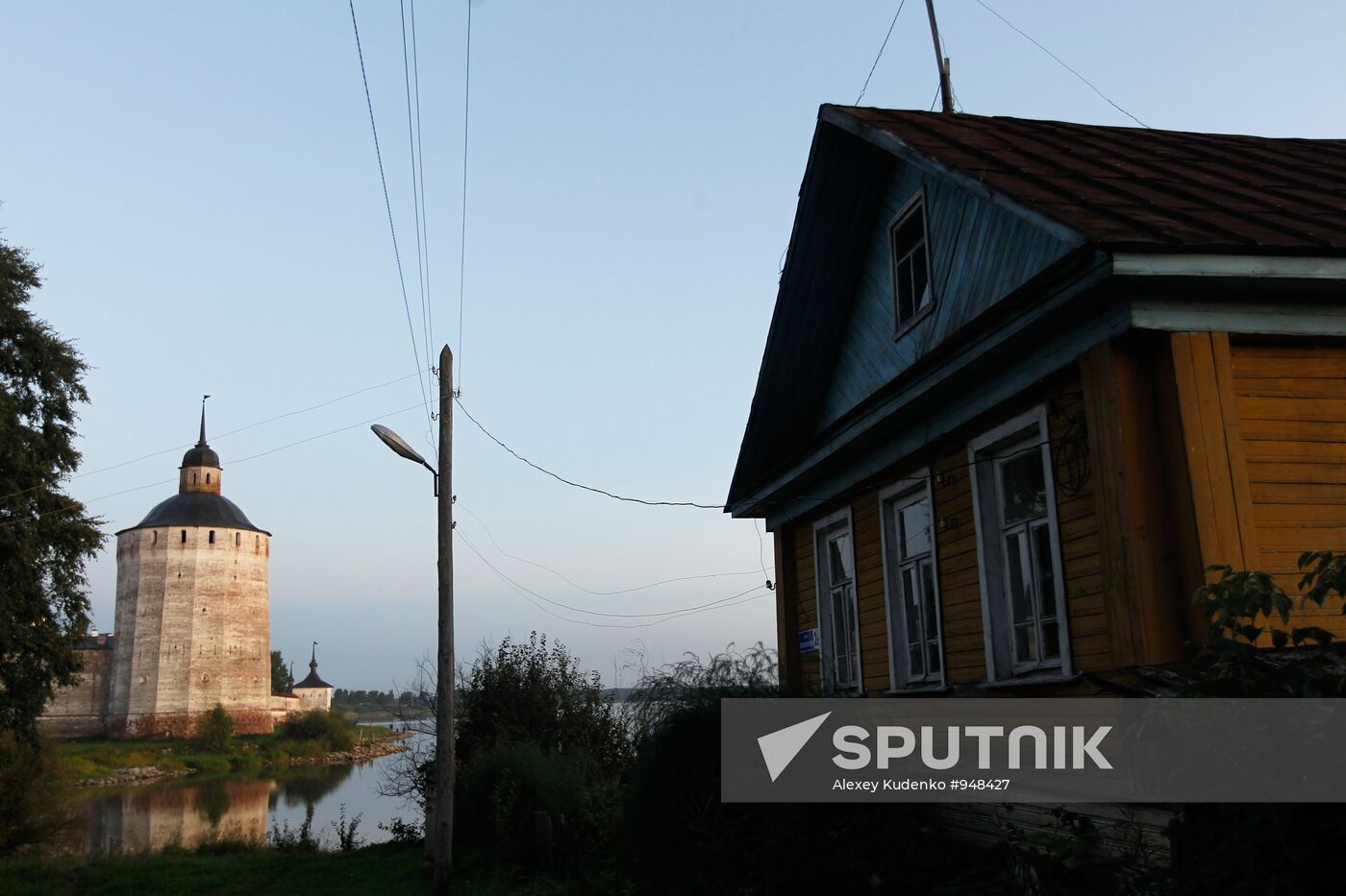 Kirill-Belozersky Monastery on Siverskoye Lake
