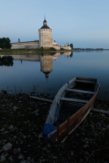 Kirill-Belozersky Monastery on Siverskoye Lake