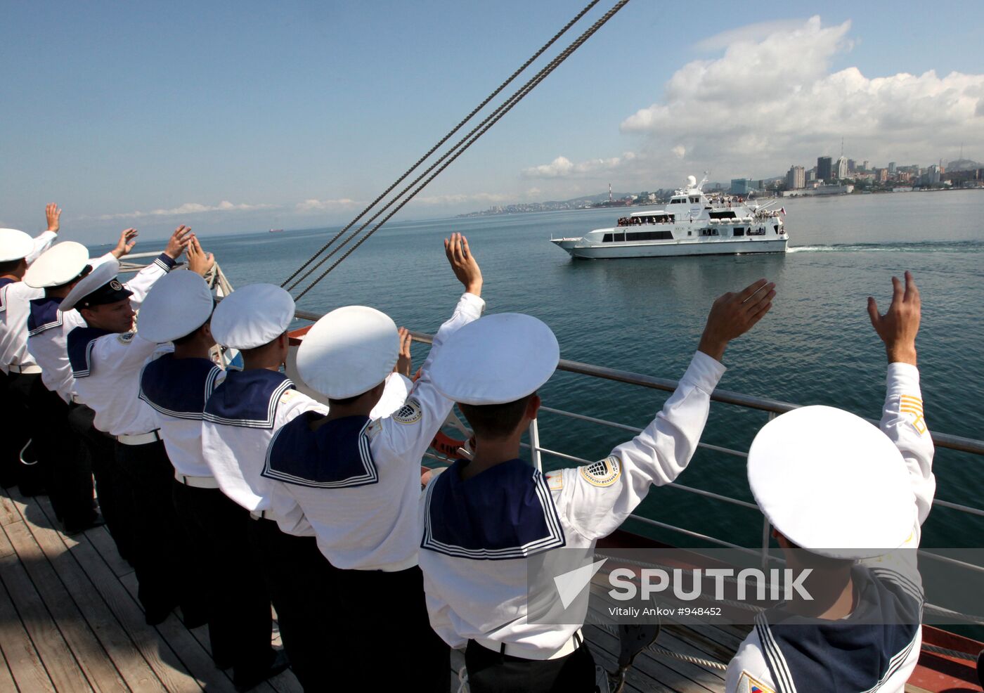 Presentation of the Pacific voyage of the sailing ship Nadezhda