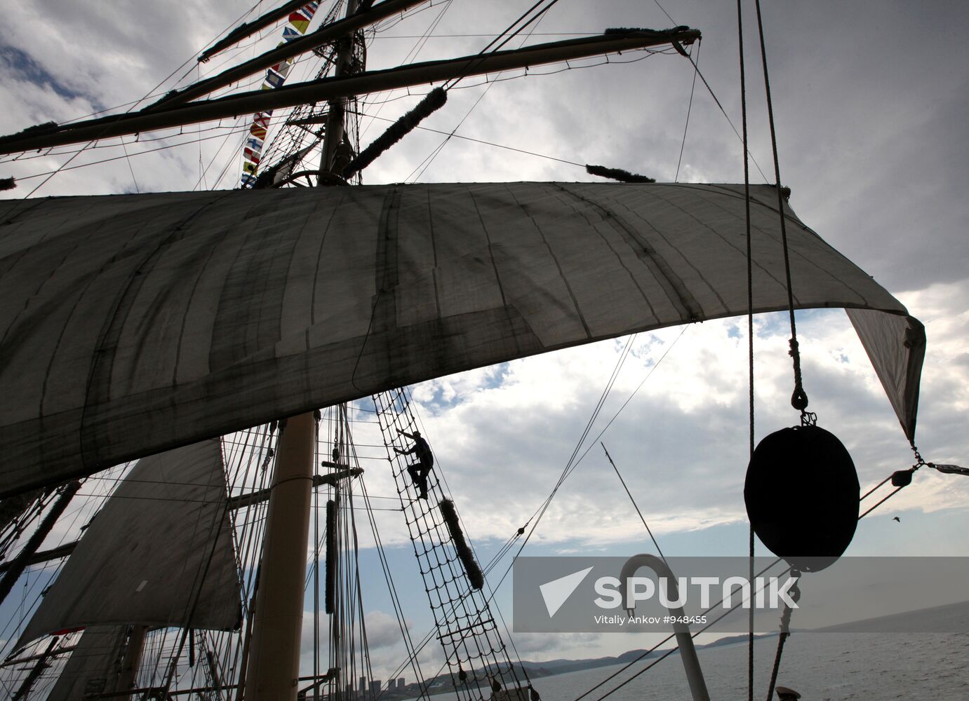 Presentation of the Pacific voyage of the sailing ship Nadezhda
