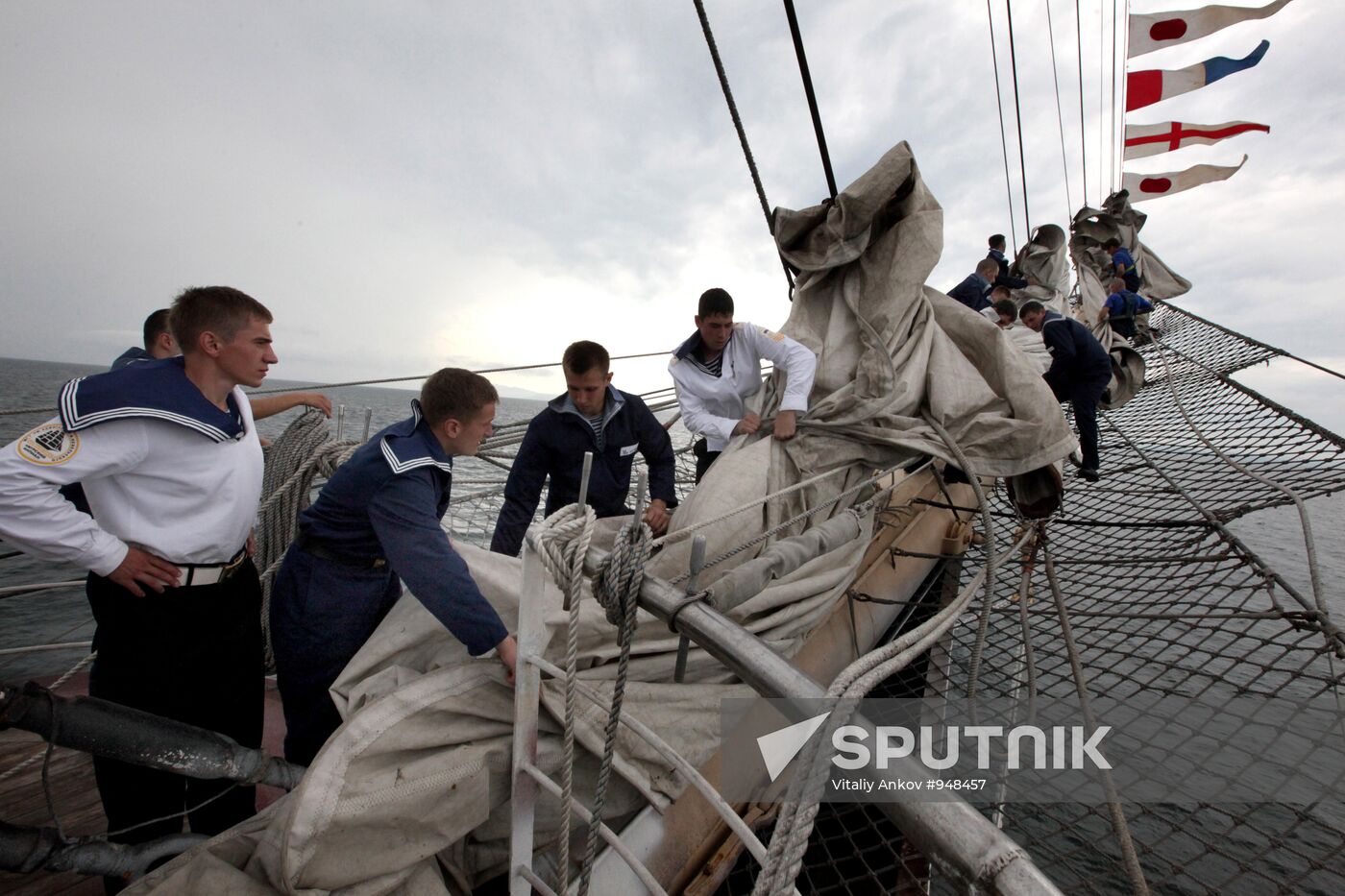 Presentation of the Pacific voyage of the sailing ship Nadezhda