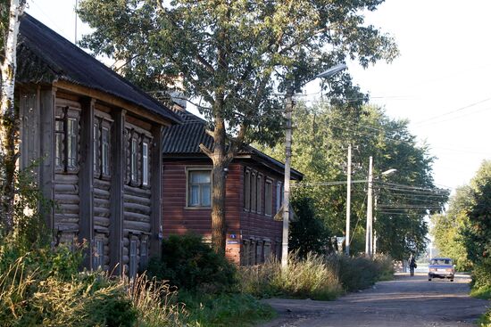 Russian cities. Kargopol