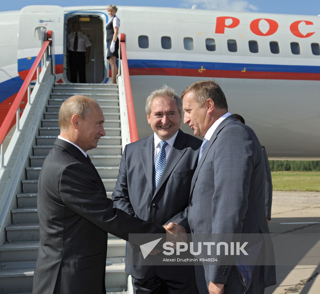 V. Putin's working visit to Smolensk