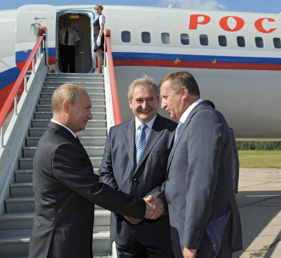 V. Putin's working visit to Smolensk