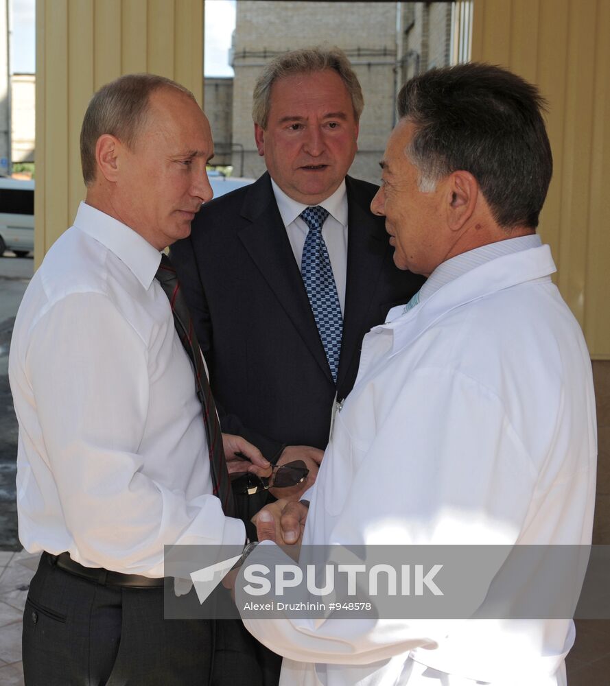 V. Putin's working visit to Smolensk